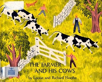 Hardcover The Farmer and His Cows Book