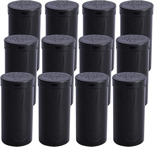 12 frascos de plástico vacía con recetas botellas herméticas impermeables con tapas superiores para articulaciones contenedor de medicamentos 30