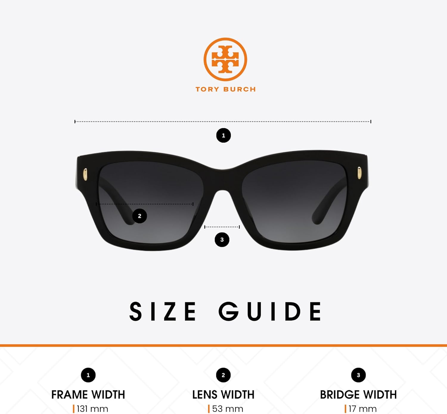 Tory Burch TY7167 Rectangular Sunglasses for Women +BUNDLE with ACCESSORY EYEWEAR KIT - Image 4