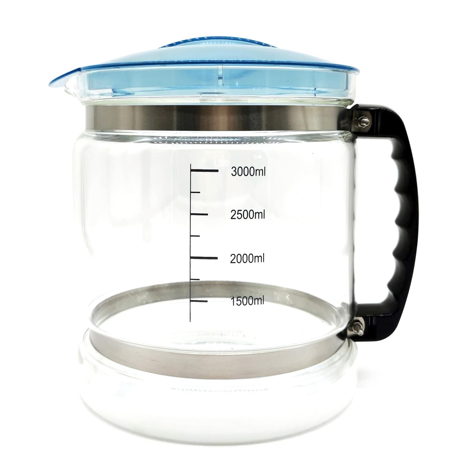 Récipient de distillation en verre 4L pour une eau pure en cuisine