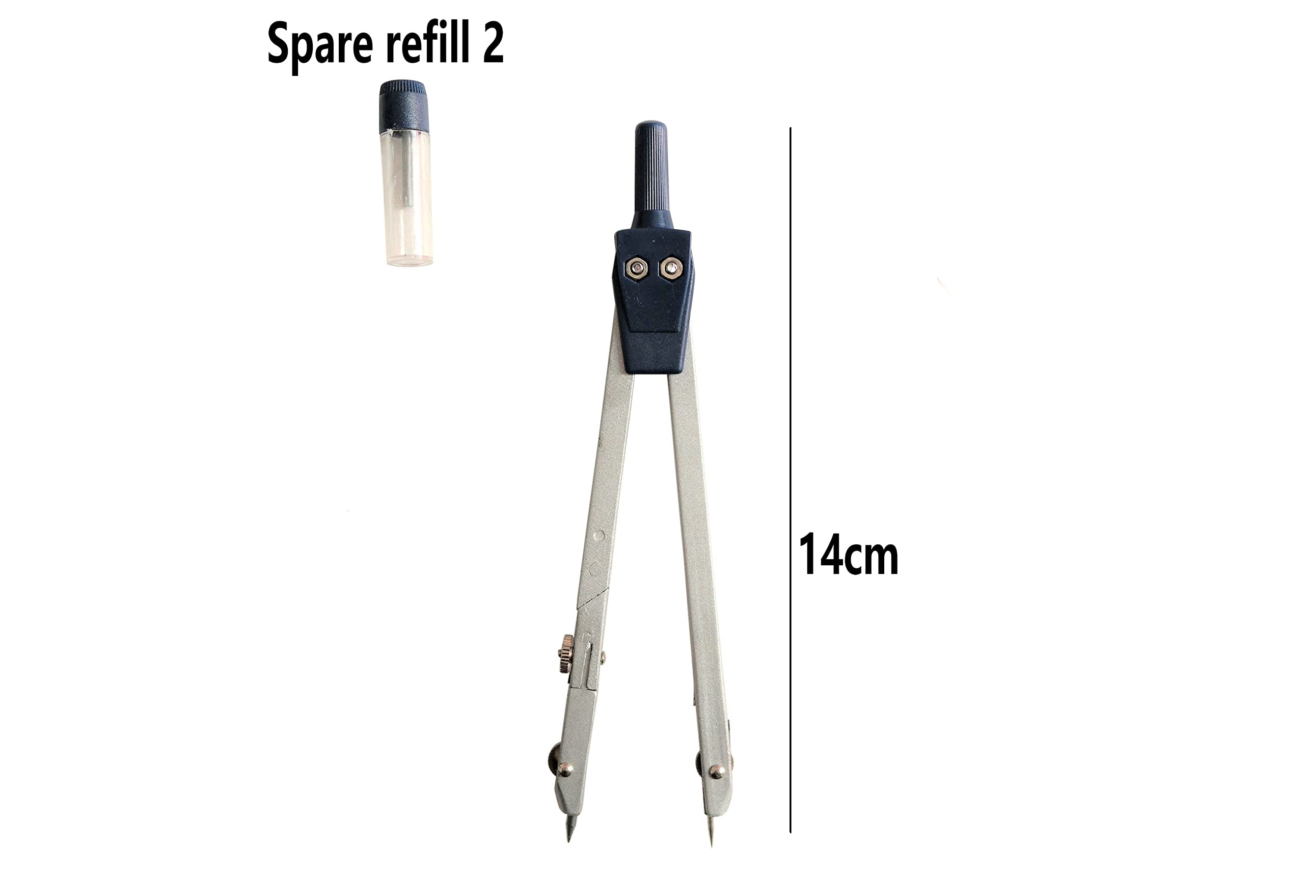 Albert Compasso A Regolazione Rapida - 170 Mm, Con Custodia, Per Disegno Tecnico - Foto 9