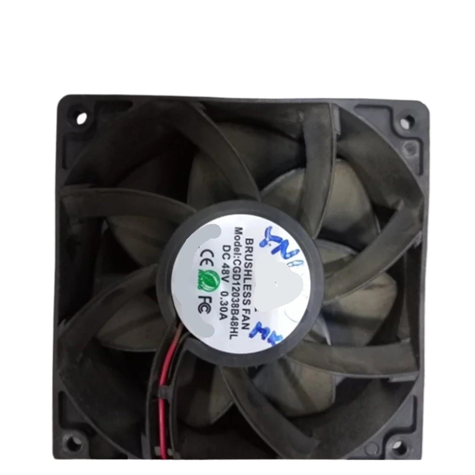 Ventilateur 12 cm 48V 0,3A CGD12038B48HL pour boîtier informatique et armoire