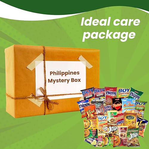 Miniatura 7 de High Class Grass Philippines Snacks Box - Caja de aperitivos internacional, paquete variado de 10 auténticos alimentos filipinos como Boy Bawang,