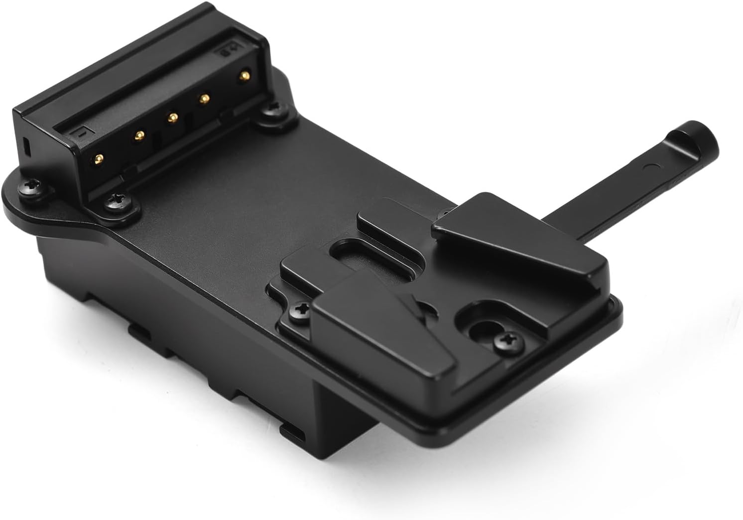 Andoer V Mount Battery Plate to NP-F Dummy Battery Power Adapter Built-in Battery Decode Chip Compatible with Sony NX5 TRV1 TRV3 517/910 V119 V15 V25 820E NP500 V115 610E 710E HVR-Z1C HVR-V1C FX7E