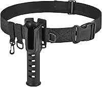 Vista 1 de Soporte para cinturón de caña de pescar, soporte para cinturón de pesca, soporte de caña de pescar, cinturón ajustable para pesca, Negro -, Moderno