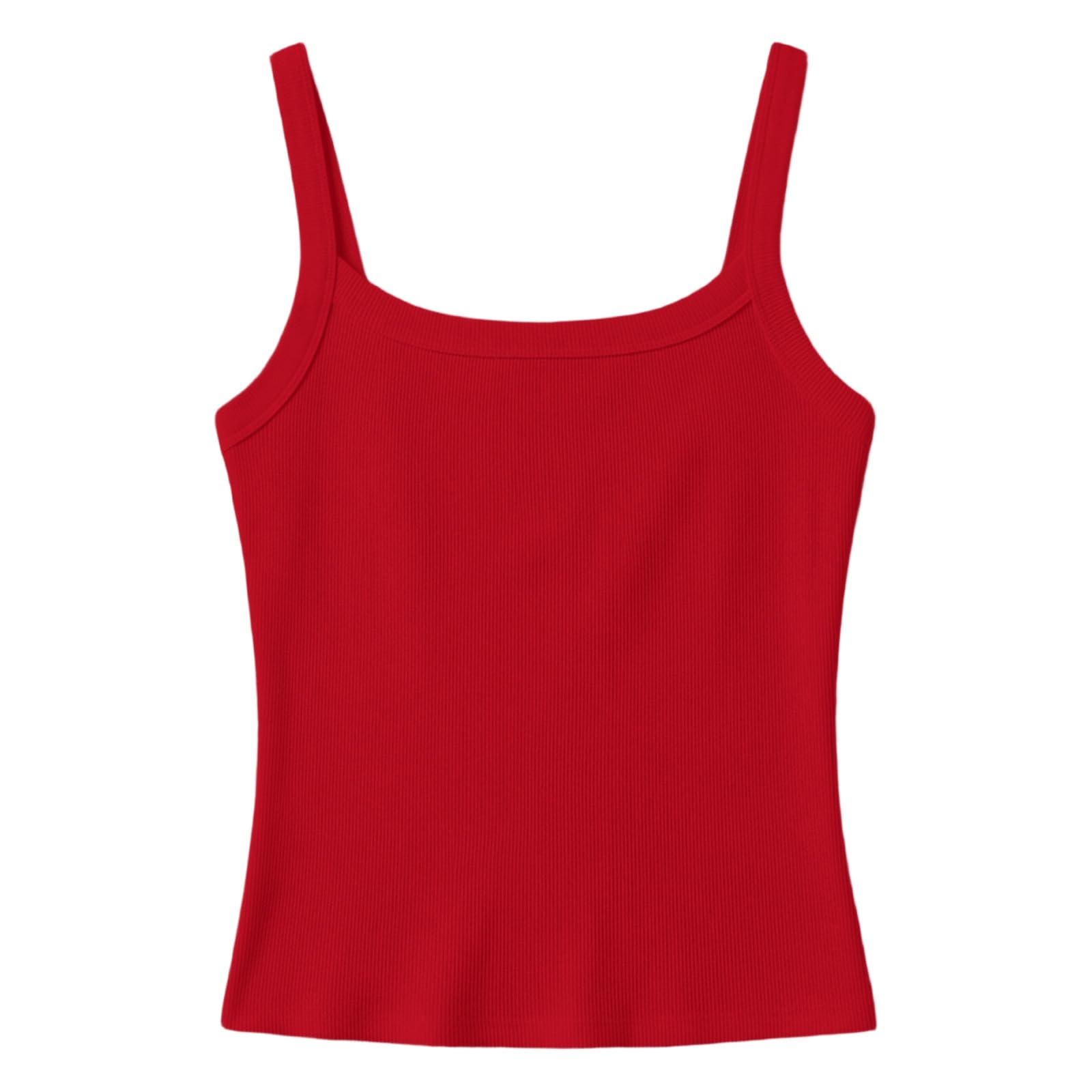 Canottiere Bambina Intime, Abbigliamento Bambina, Canotta Senza Maniche Elasticizzata a Coste per Bambine Modello Casual Basic Slim Fit per Bambine e Ragazze.
