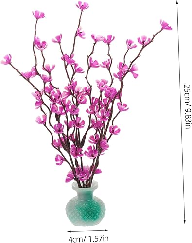 Miniatura 2 de Mobestech Sashimi Plato de decoración de sushi Plato de sushi Plato de flor Decoración de flores de seda Decoración de plato de sushi Decoración de