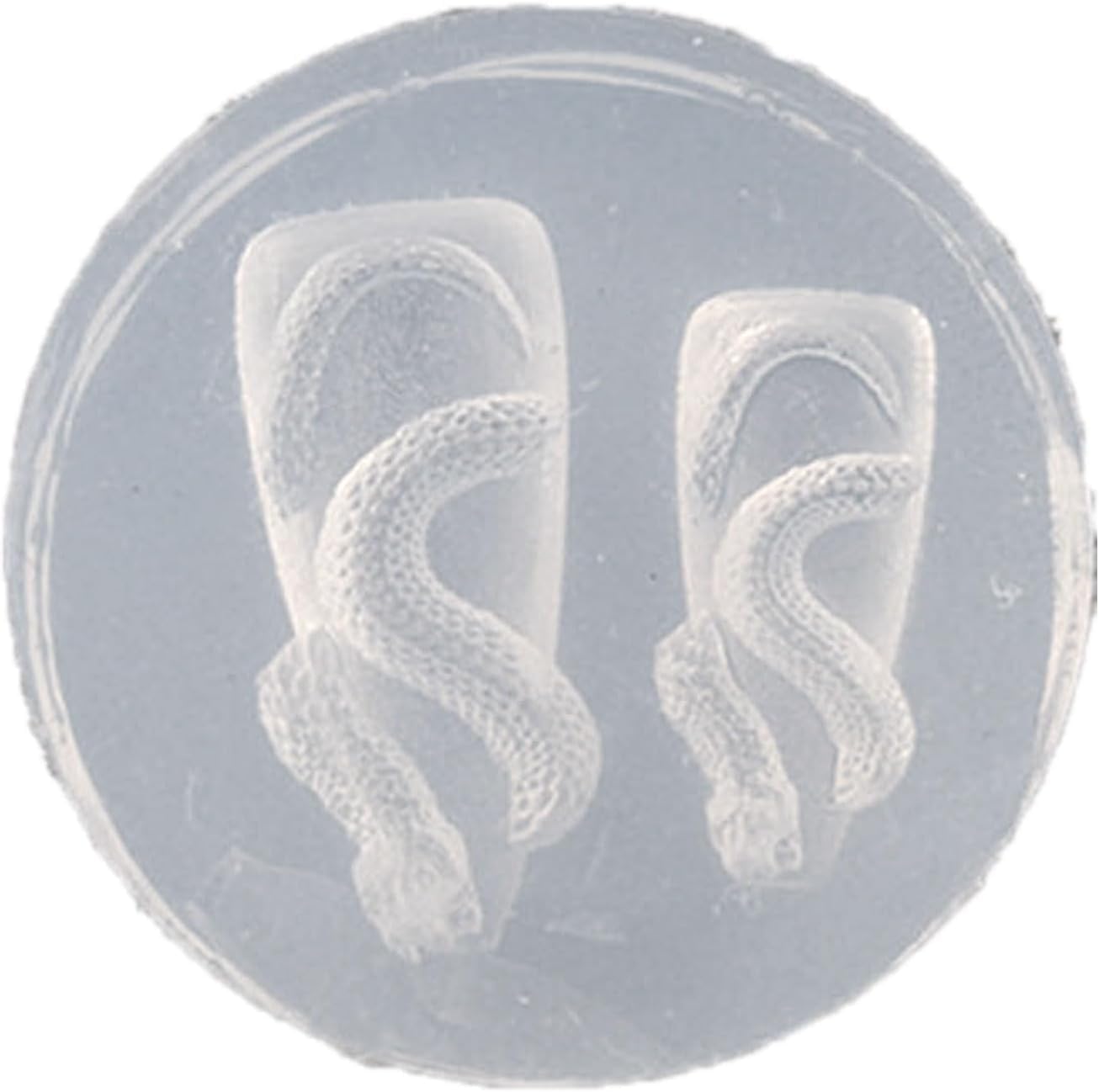 DIY Silicone Nail Stamping Plate Dragon/Snake Nail Carving Molds Silicone Stamping Nail Art Molds Silicone Material Foot, Hand and Nail Care