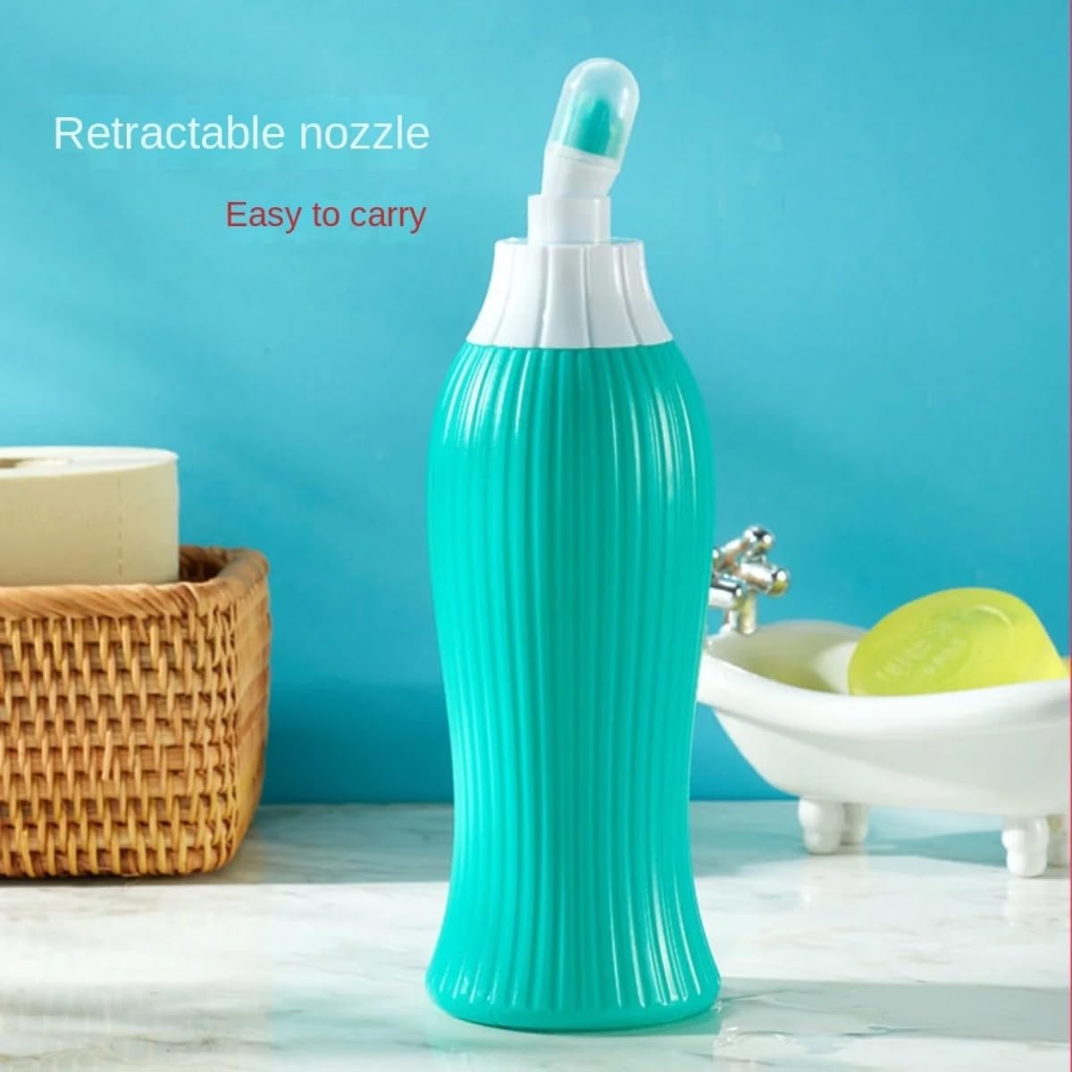 15oz Travel Bidet Handheld Personal Bidet Portable Bidet for Toilet Water Bottle Childbirth Cleaner for Traveling Personal Hygiene — view 5