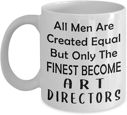 Gifts for Male Art Director Coffee Mug Tea Cup - Artist Dept Creative Department Team Design Advertising Office Funny Cute Gag Appreciation Idea -