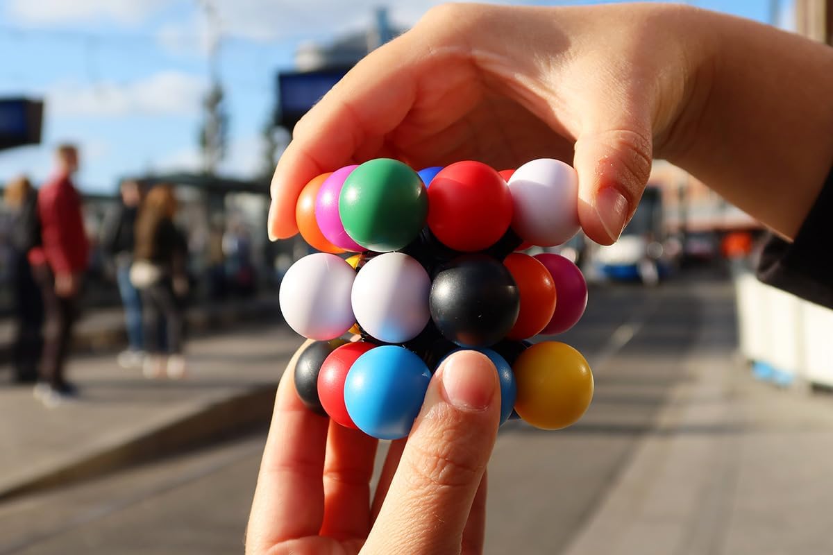Meffert's Molecube - The Original Cube Puzzle from Recent Toys - Travel Friendly Fun for Ages 9 and Up