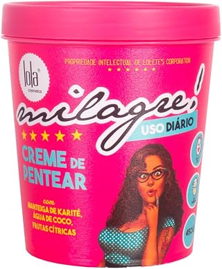 Milagre Creme para Pentear 450g , Lola Cosmetics