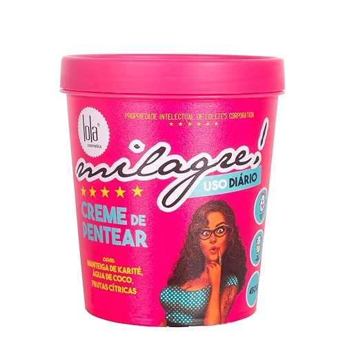 Milagre Creme para Pentear 450g , Lola Cosmetics Milagre Creme para Pentear 450g , Lola Cosmetics