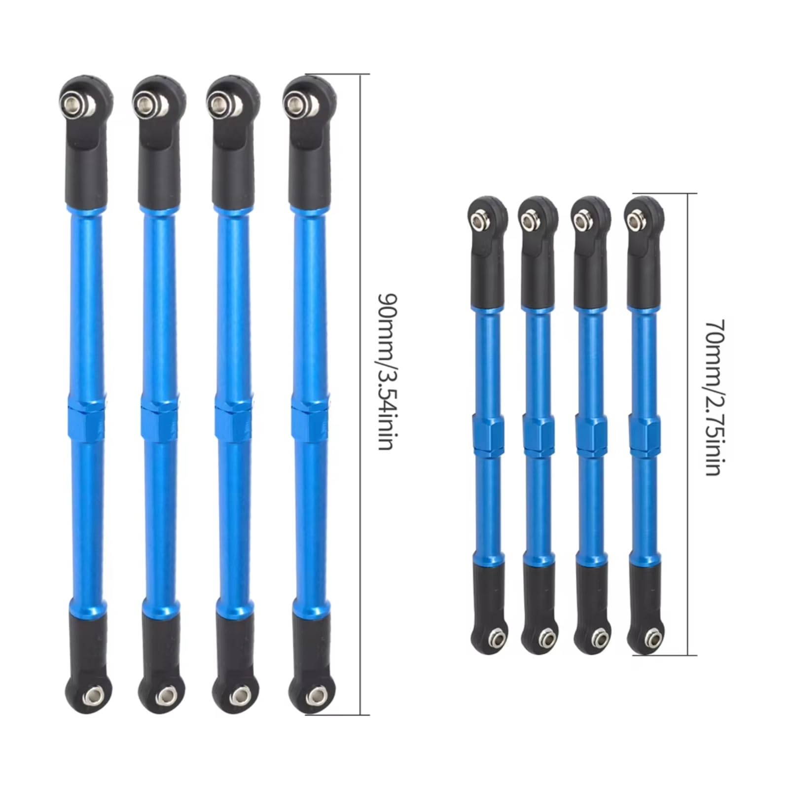 Accessori Rc Per Summit ErevO E2.0 5319X 5338R 1/10 Lega Di Acciaio Rod End Aste Spinta Rc Parti Automobili Riparazione Ricambio Modelli Giocattolo