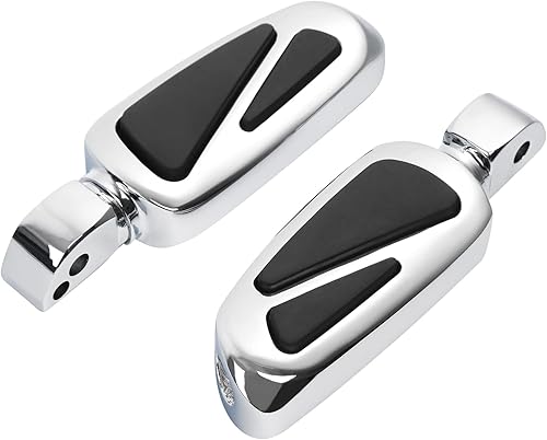 Miniatura 48 de TCT-MOTORPARTS Clavijas cromadas para estribera trasera para Harley Davidson Softail Fat Boy 18-25