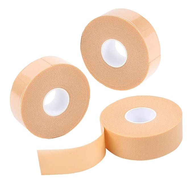 Buy Healifty 3 Rolls Moleskin Tape Roll Moleskin Blisters Padding