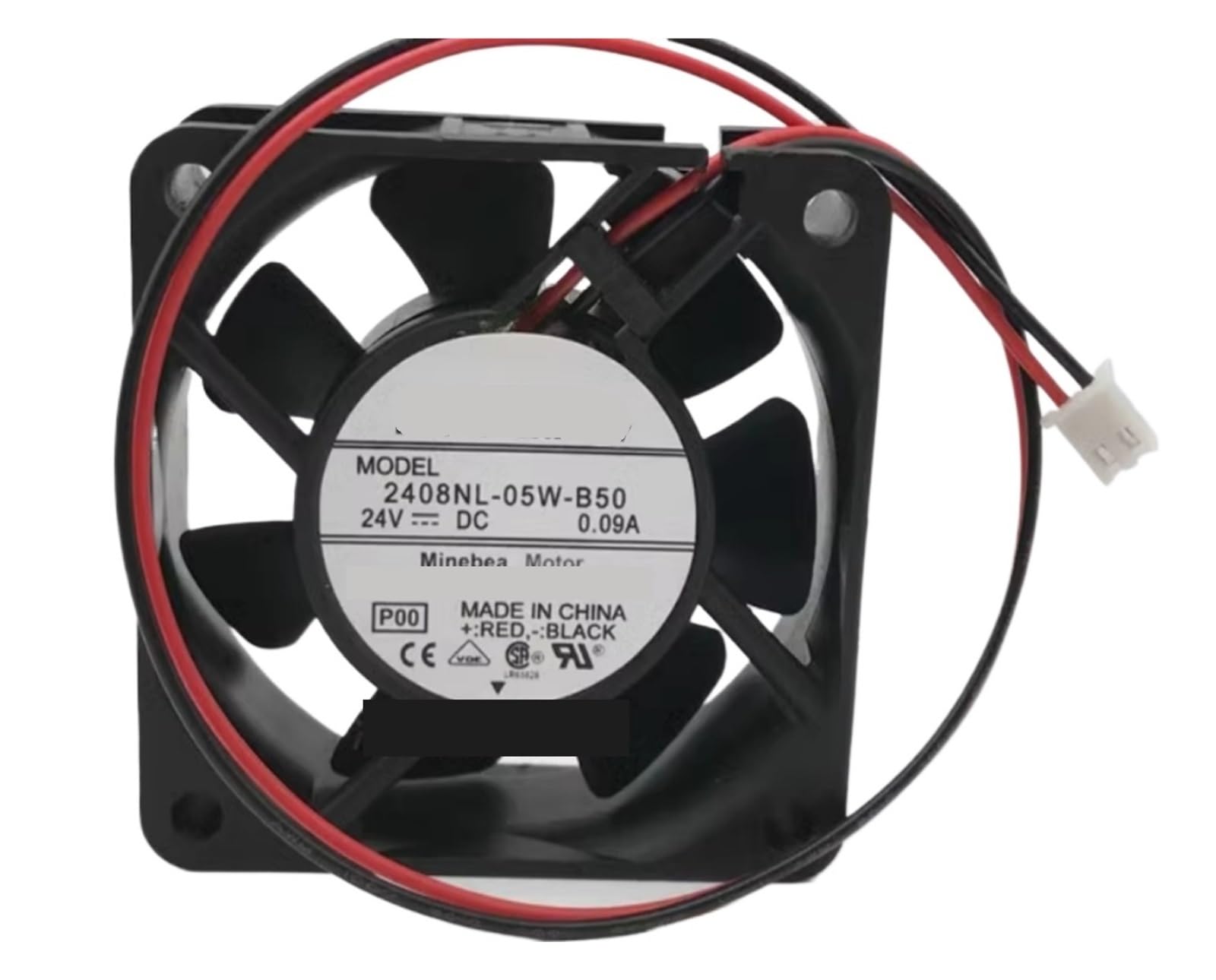 UITGVDQAT 2408NL-05W-B50 DC24V 0.09A 6CM Two Wire Inverter Cooling Fan