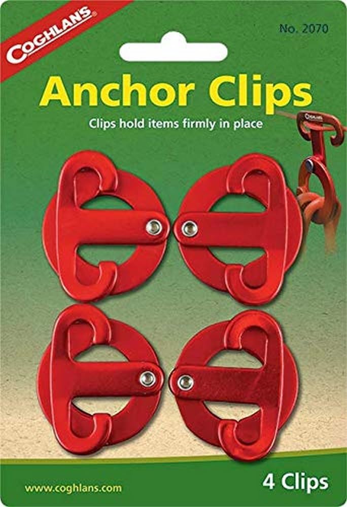 Coghlan's 2070 Anchor Clips (4)