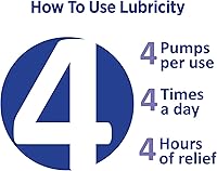 Vista 6 de Spray oral Lubricity para el alivio sintomático de la boca seca, sin sabor - 0.5 onzas, tamaño de viaje