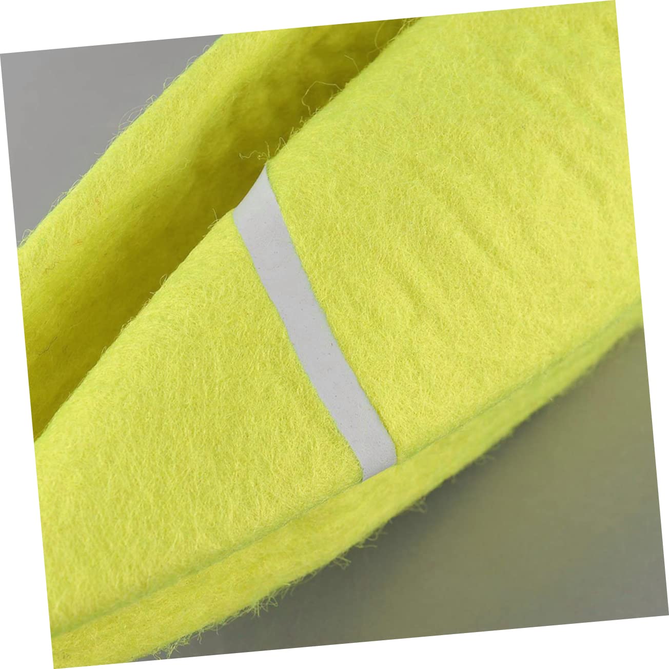 BESTonZON Palla da Tennis Gigante Gonfiabile 24cm con Ago per Cani 2 Pezzi Giocattolo Flessibile per Esterno
