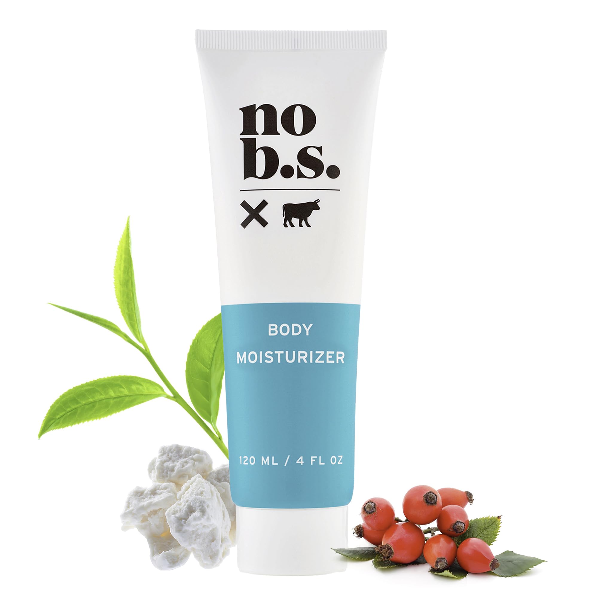 NO B. S. crema hidratante para manos y cuerpo l ultra hidratante natural body lotion para mujeres y hombres l rico en antioxidantes del té verde protege contra el envejecimiento mientras manteca