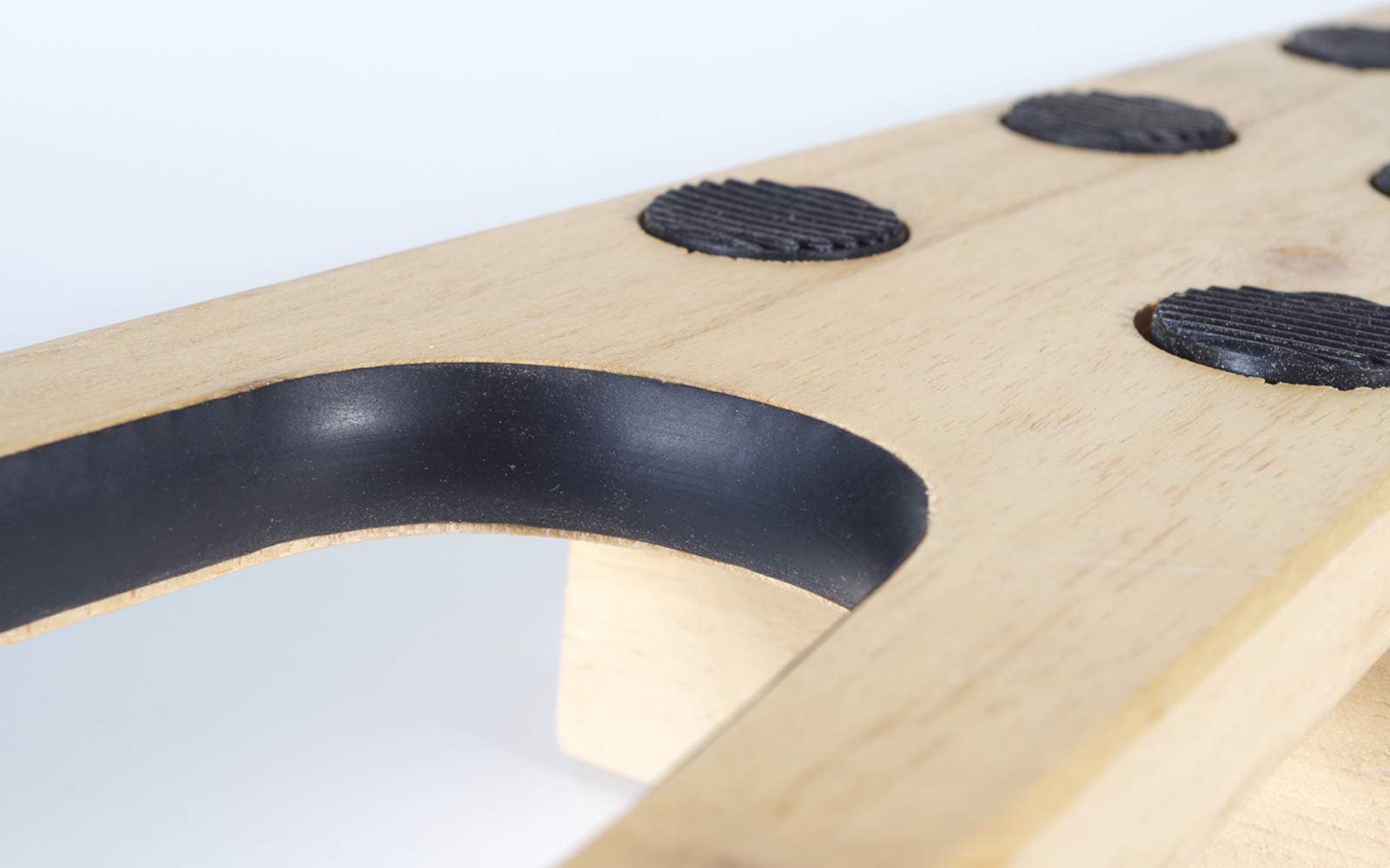 Kaps Jack de arranque de madera para bota | El robusto y fuerte removedor de botas con puntos de goma antideslizantes hace que quitarse las botas sea muy fácil (1PC)