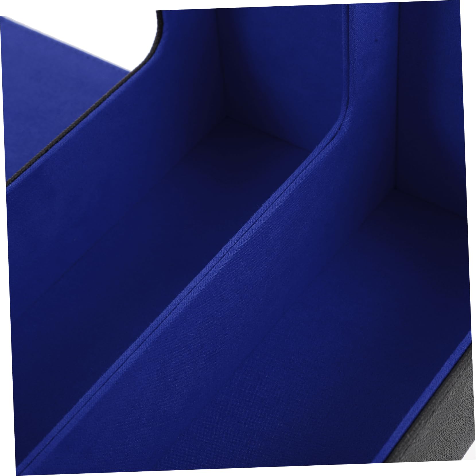 ibasenice Boîte de Rangement Magnétique pour Cartes à Collectionner Bleu Pu | Finition Résistante, Usage pour Cartes de Jeu et Petits Objets, Design Luxueux