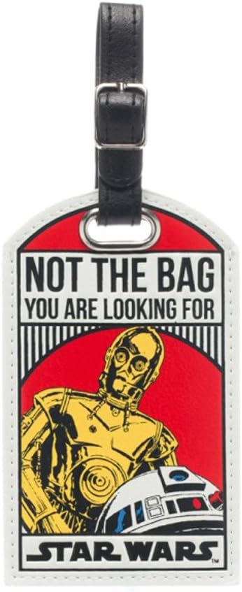 BioworldBioworld Star Wars C3PO R2D2 Luggage Tag