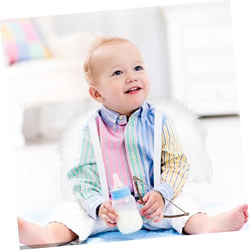 Miniatura 6 de jojofuny 1 juego de alas de Cupido Flecha Cupido Día de San Valentín Cupido disfraz de Cupido arco y accesorio de ala de ángel diadema para bebé,