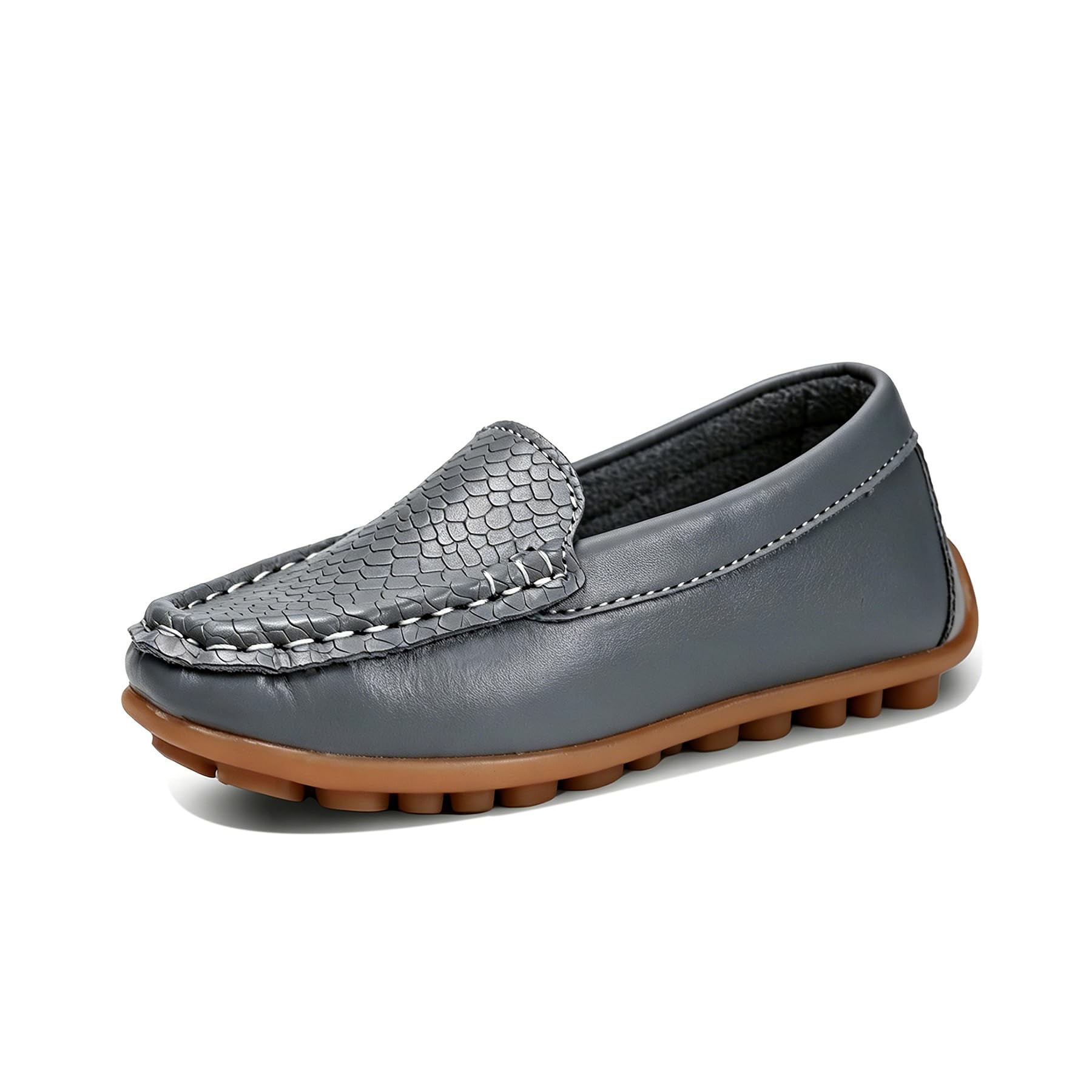 Boys Girls Loafers Dress Flats Slip-On Oxford Casual Moccasins School Walking Boat Shoes(Toddler/Little Kid/Big Kid)