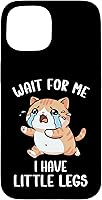 Vista 6 de Funny Short Legs Cat Meme Wait for Me, I Have Little Legs Case for iPhone 17