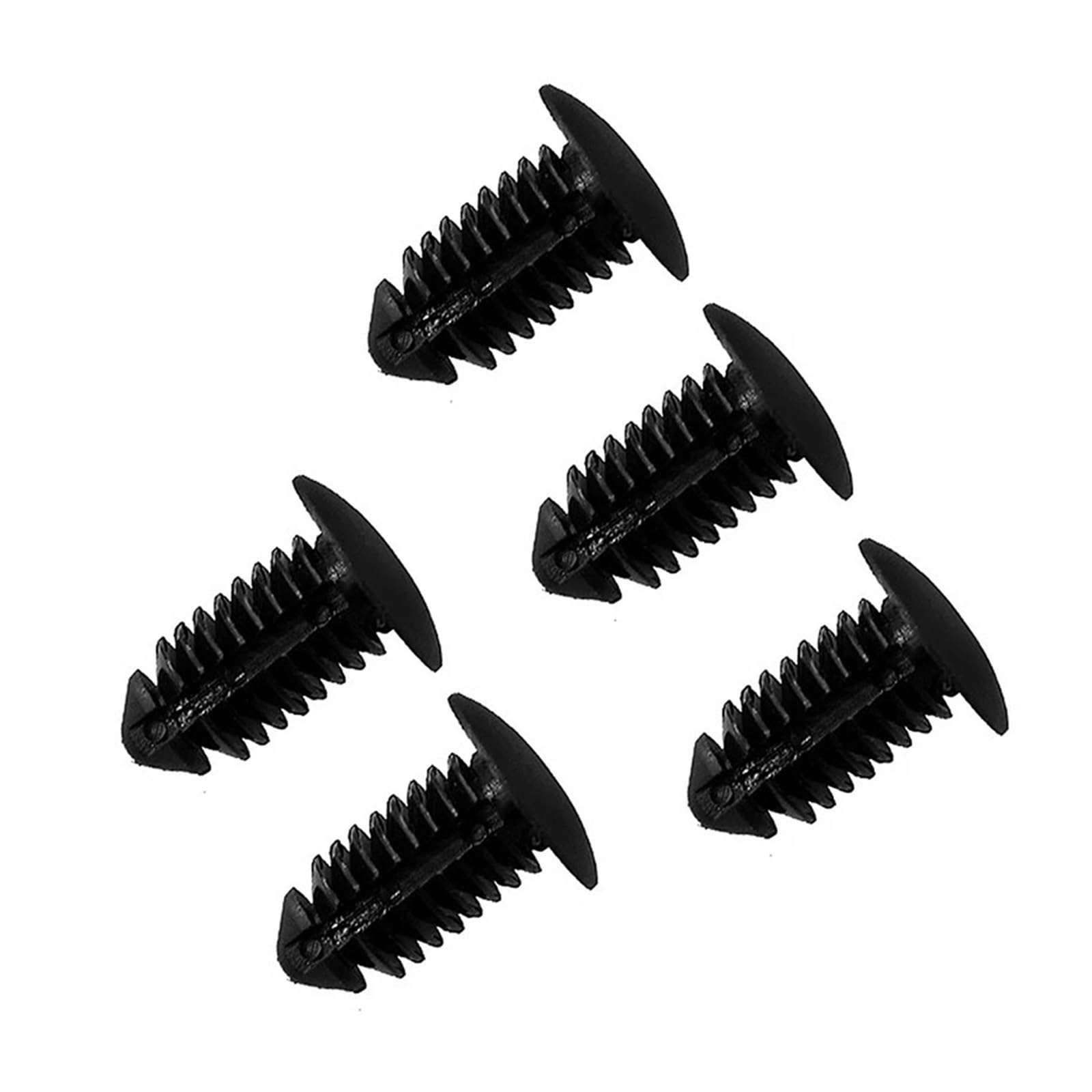 KXFVYNE 20X Car Clips 10mm Hole Nylon Auto Fastener Fenders Bumper Shield Retainer Plastic Rivet