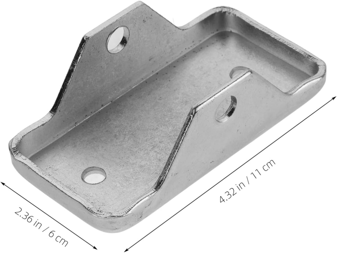 Amosfun Trailer Jack Foot Pad Stabilizer Bracket for Rvs Trailers Durable Design with Hand Operation High Hardness Convenient Use Essential Trailer Part