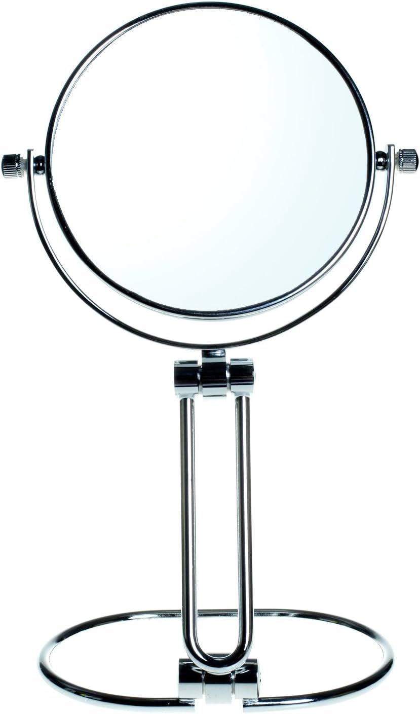 Himry KXD312410x 5 Inch Folding Cosmetic Mirror with 10x