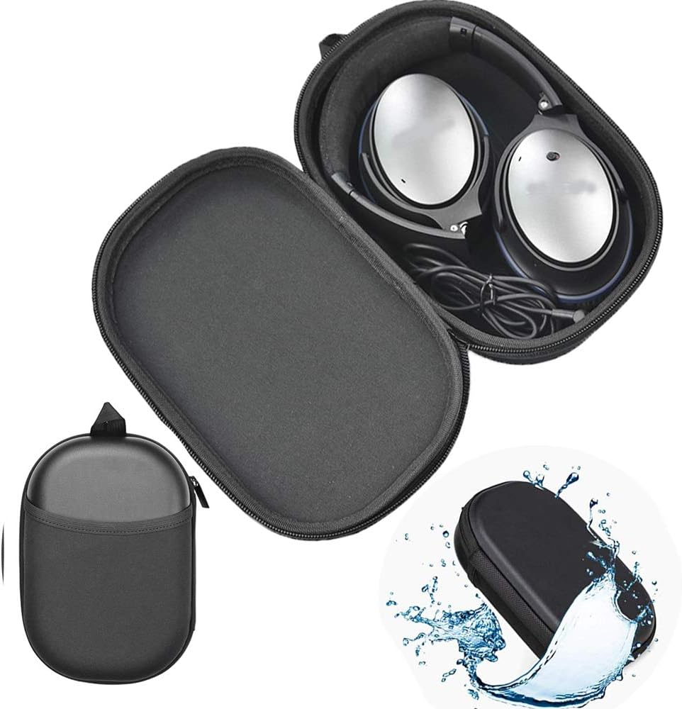 Case for Bose QuietComfort 35 QC35 QC25 Hard Carrying Bag Protective Cover for Bose Quiet Comfort 35 25 QC35 QC25 Wireless Bluetooth Noise Canceling Headphones (Bose Case)