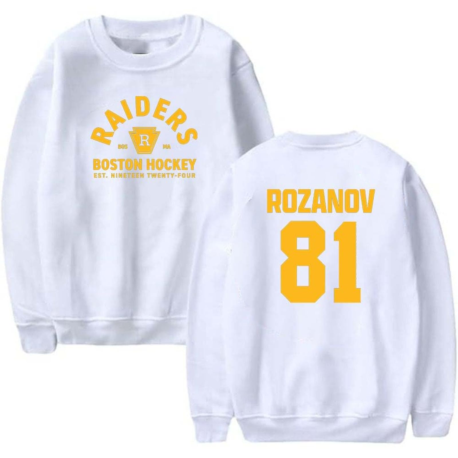 Heated Rivalry Rozanov 81 Merch Sweatshirt Women's Pullover Long Sleeve Shirt Elegant Oversize Fashion Sweatshirt Retro Casual Tops Cuddly Sweatshirts Trendy Gifts for Men Women Clothing