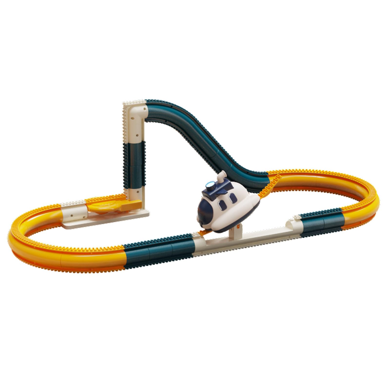 Children's Space Steam Orbit Electric Spaceship Toy Christmas Suitable for Children 3 and 5 Years Old and Over (3201A)