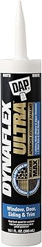 DAP Dynaflex Ultra Advanced Exterior Sealant, White, 10.1 Oz 7079818211