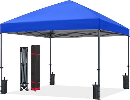 Miniatura 31 de ABCCANOPY Toldo desplegable – Tienda de campaña portátil para patio al aire libre resistente para patio trasero y terraza con 4 bolsas de arena