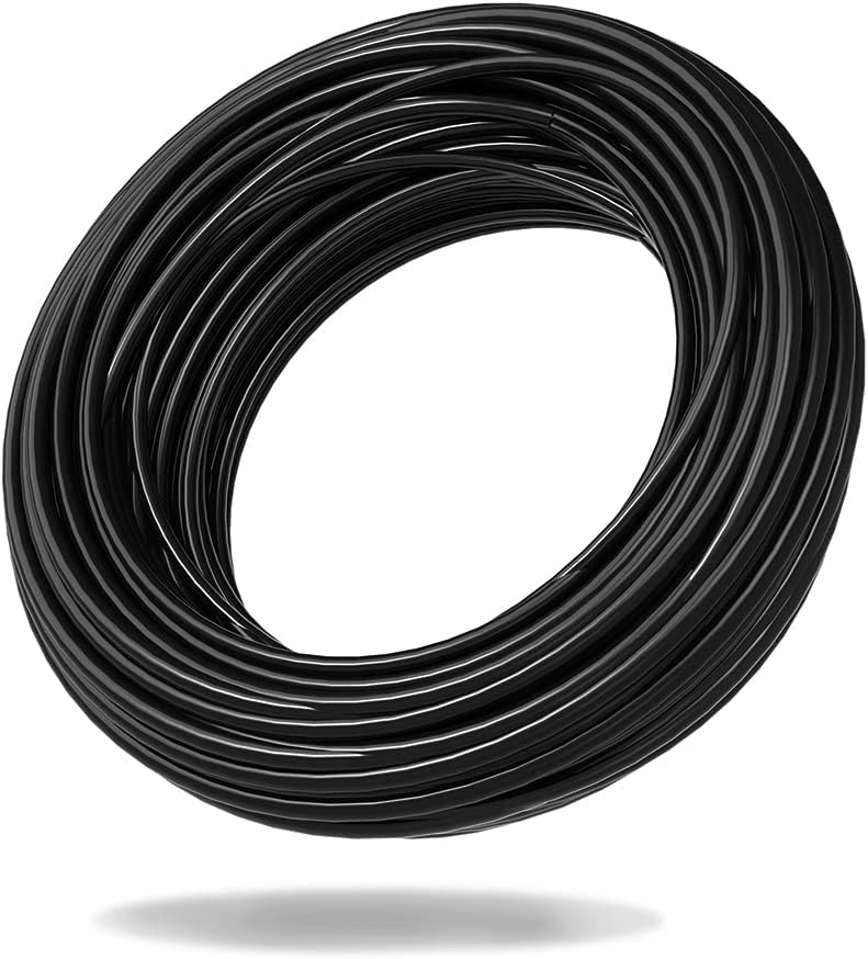 100 Feet Blank Distribution Tubing Irrigation Drip Hose, 1/4 Inch Drip Line : Patio, Lawn & Garden