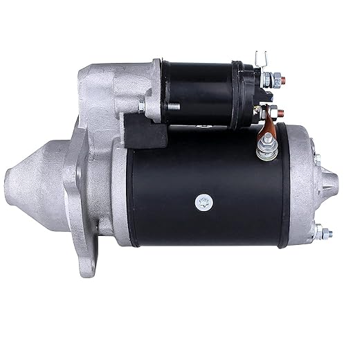 Miniatura 3 de RAREELECTRICAL Nuevo motor de arranque de 12V 11T compatible con funda David Brown Tractor 1200 1210 1212 990 995 27413