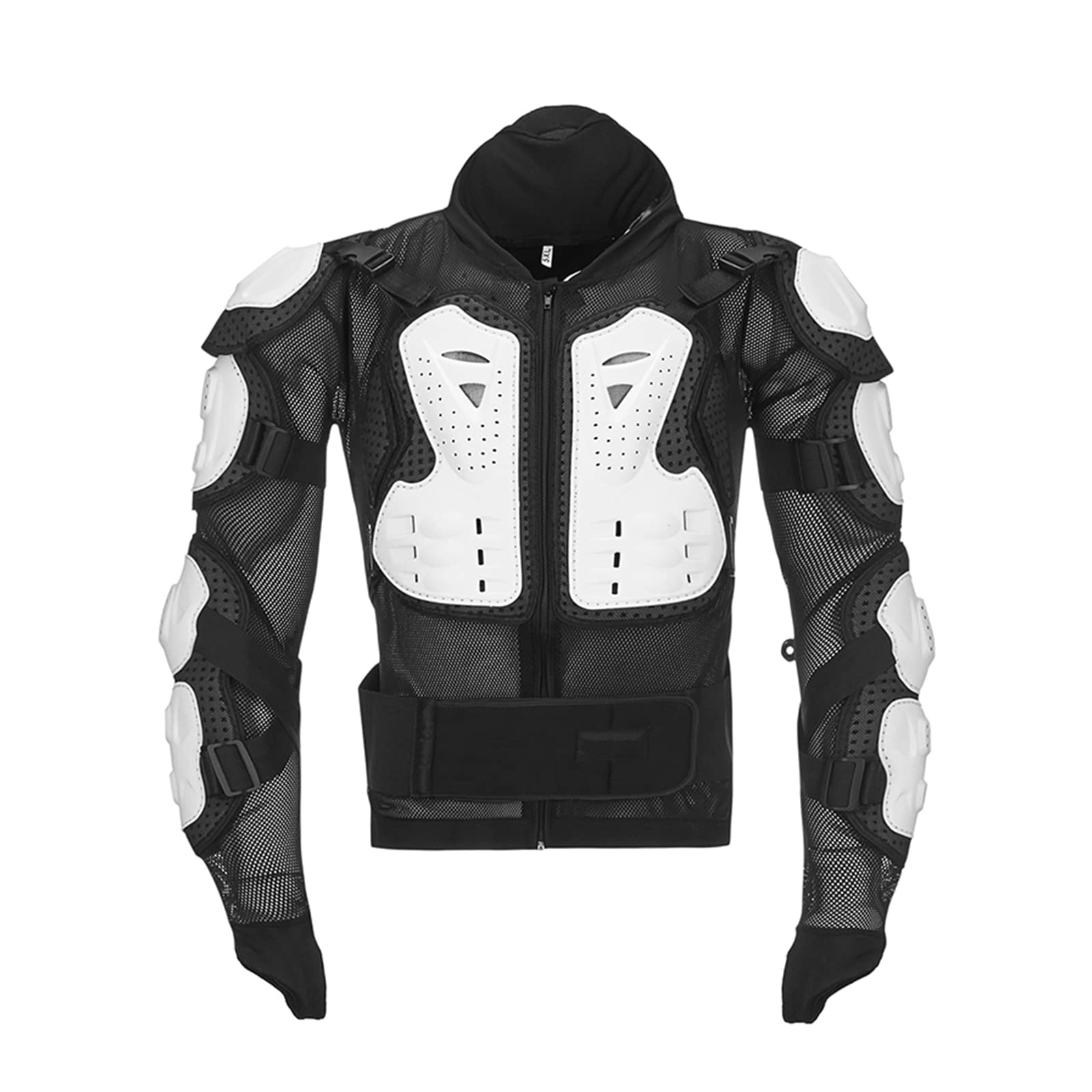 Vestes D'armure de Moto Motocross Équipement de Protection Complet du Corps Vêtements Anti-Chute Plastron Résistant à l'usure Respirant
