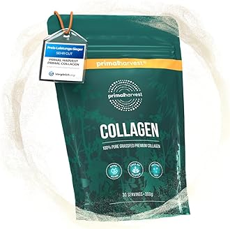 Collagen - Powder Supplement with Type I and III peptides to Help Improve Hair, Skin, Nails and Joints, for Men and Women, 300 Grams