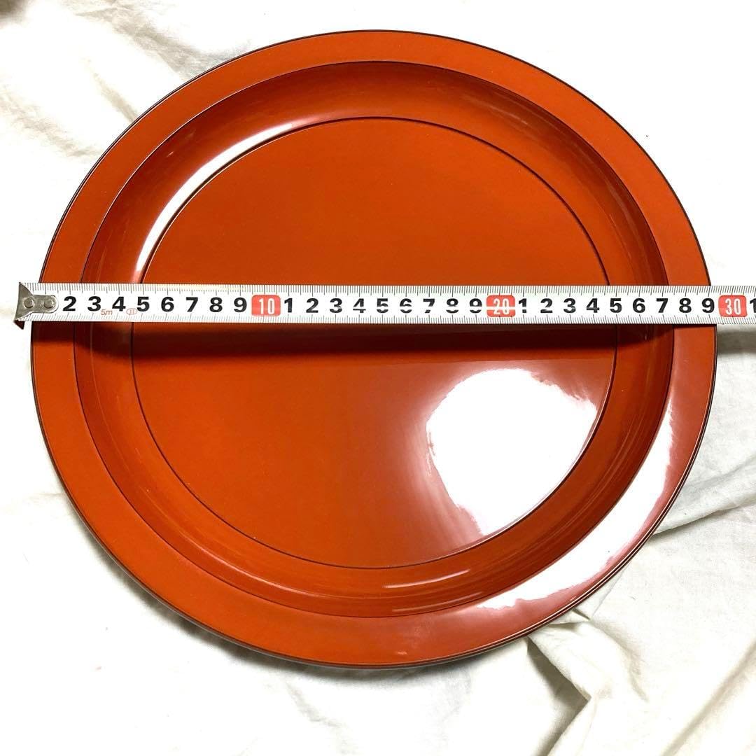 象彦 漆器 赤と黒の盆 2点セット 象彦 漆器 赤と黒の盆 2点