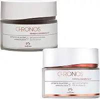 kit Gel creme Antissinais Natura chronos 45+ dia e noite 40g…
