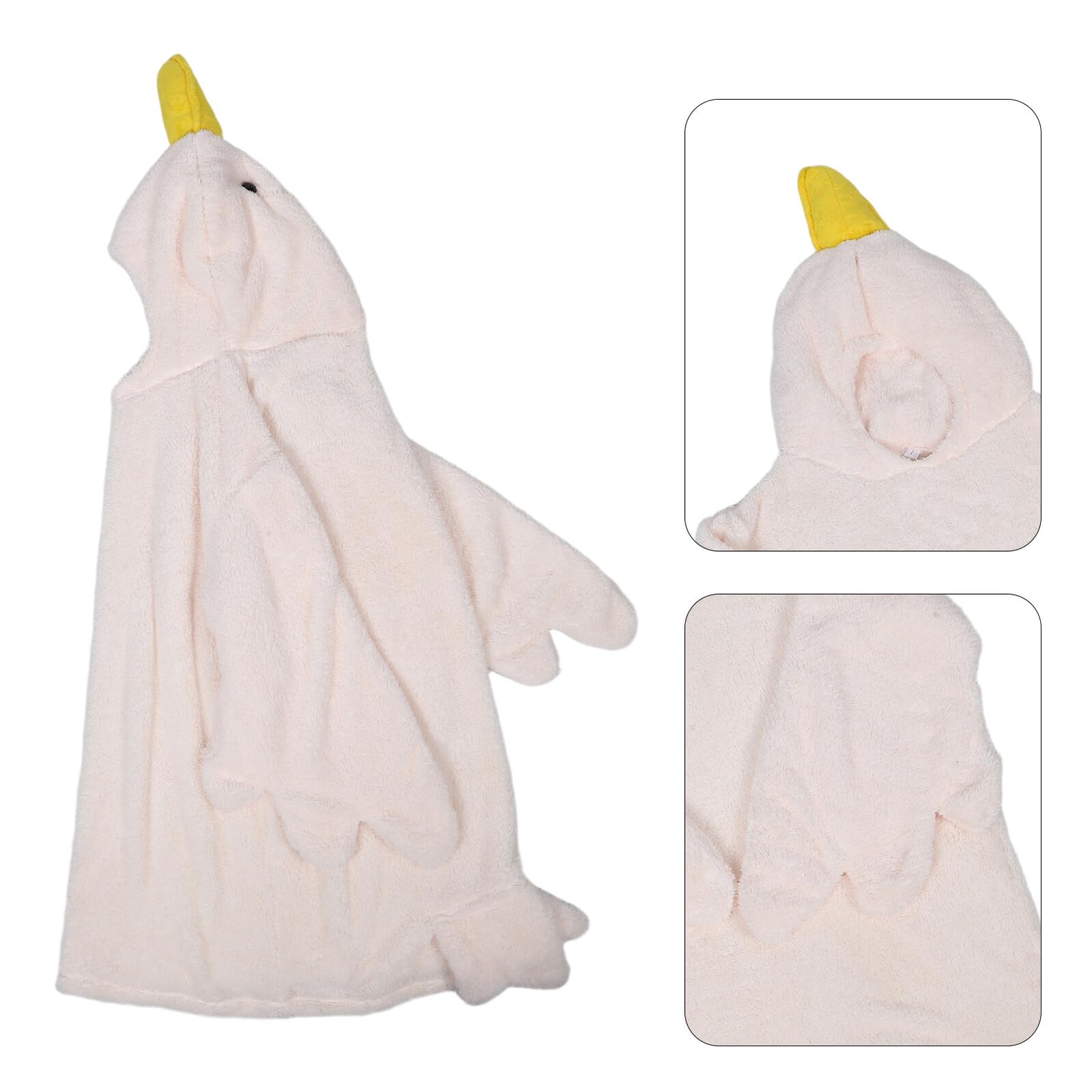 Pigiama Intero in Flanella con Design a Oca Bianco, Oversize e Facile da Indossare, per Relax e Riunioni in Famiglia