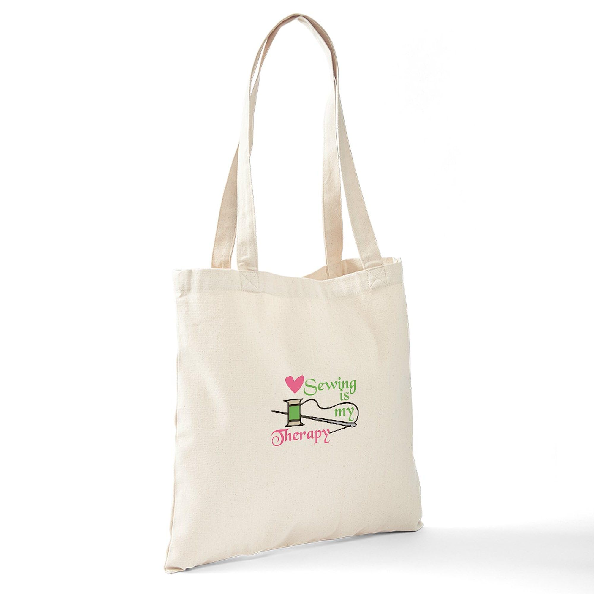 CafePress Natural Canvas Tote Bag - Reusable Shopping Bag, Two Sizes, Durable & Washable - View #2