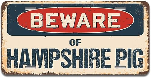 Miniatura 5 de SignMission Beware of Himalayan - Placa de matrícula de aluminio de 12 x 6 pulgadas, se adapta a cualquier automóvil, camión, SUV, RV o remolque