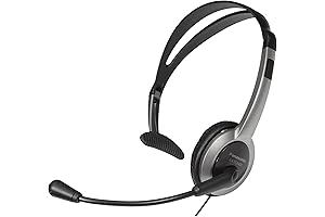 Comfort Fit Wired Headphones for TCA Series Cordless Landline Phones