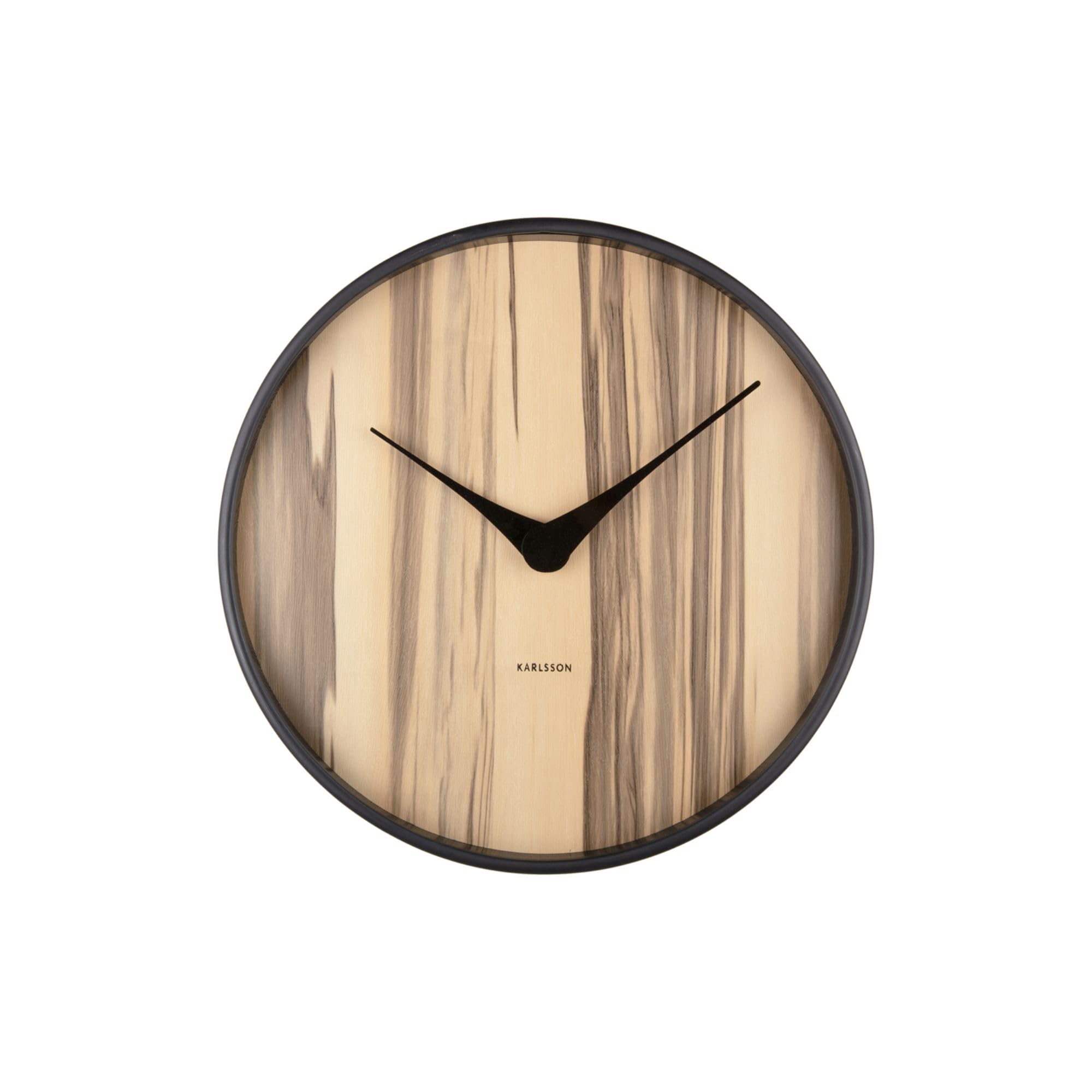 Karlsson Wooden Wall Clock Melange, 36 x 4.5 x 30, Natural, 36 x 4,5 x 30 - Image 3